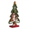 Figurină Brad de Crăciun, Lemn, 28.5 cm, Multicolor
