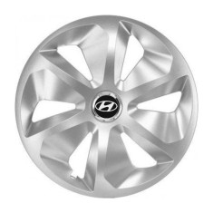 Set 4 Capace Roti Roco Gri R15, pentru Hyundai