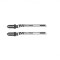 Set 2 lame fierastrau pendular pentru lemn, 76 mm, Raider 155406
