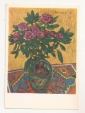 FA98 -Carte Postala- RUSIA -State Hermitage Museum - Pierre Paul Girieud, Peonies , necirculata 1969