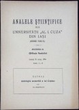 ANALELE STIINTIFICE ALE UNIVERSITATII "AL. I. CUZA", SECTIUNEA III - STIINTE SOCIALE-COLECTIV-337401