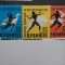1957-Camp. intern. de atletism- L.P.439-complet set-MNH