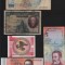 Set 5 bancnote de prin lume adunate (cele din imagini) #81