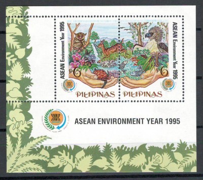 Filipine 1995 2530/31 bl 87 MNH - Anul Mediului foto