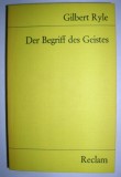 Der Begriff des Geistes / Gilbert Ryle