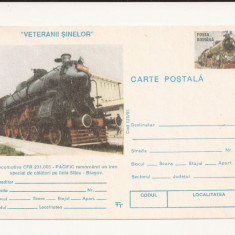 CA14 -Carte Postala- Veteranii Sinelor, Locomotiva CFR 231.065 Pacific