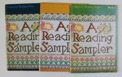 PROGRESSIVE READING SERIES - A READING SAMPLER , VOLUMELE I - III , 1973 - 1974 foto