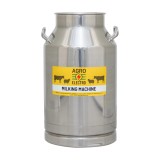 Bidon Inox 40 Litri pentru Aparat de Muls cu Manere Duble