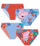 Costum de Baie pentru Copii Slip Peppa Pig George 2-4-6 Ani. (set 3 buc.)