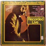 Vinil LP Little Richard &ndash; Little Richard&rsquo;s Greatest Hits - Recorded Live (VG), Pop