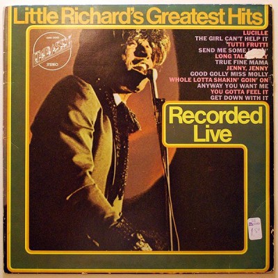 Vinil LP Little Richard &amp;ndash; Little Richard&amp;rsquo;s Greatest Hits - Recorded Live (VG) foto