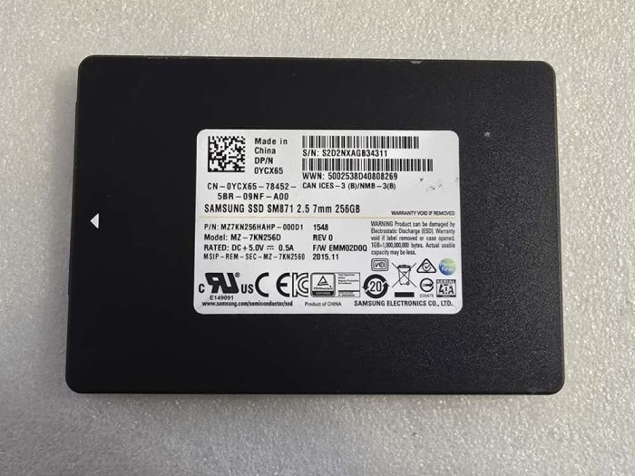 Solid State Drive (SSD) Samsung 256GB MLC SATA 6Gbps 2.5&quot; MZ-7KN256D