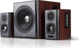 BOXE EDIFIER 2.1, RMS: 150W (2 x 25W, 2 x 15W, 1 x 70W), bluetooth, telecomanda wireless, volum, bass, treble, optical, brown, &amp;quot;S350DB&amp;quot; (tim