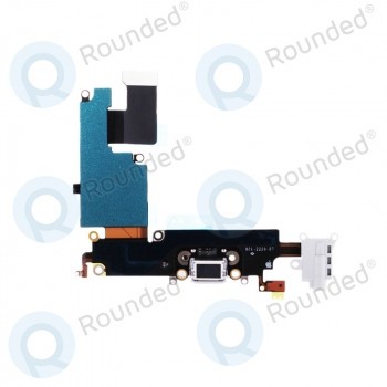 Conector de &amp;icirc;ncărcare flex alb pentru iPhone 6 Plus foto