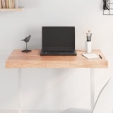 vidaXL Blat masă, 80x50x(2-6) cm, maro, lemn tratat contur organic