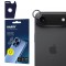 Folie de protectie Camera Spate 3MK Hardy Protection Pro pentru Apple iPhone 17 Air, Sticla Securizata, Gri