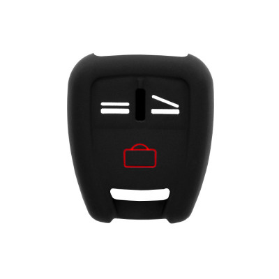 Husa pentru cheie Opel/Vauxhal Frontera, Omega - Techsuit Car Key Case (1005.05) - Black foto