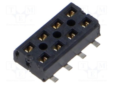 Conector PCB-PCB mamă 8 pini 2mm SAMTEC CLT aurit SMT 4,1A foto