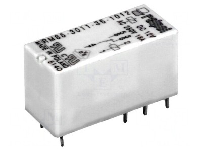 Releu Electromagnetic SPDT 12VDC 16A foto