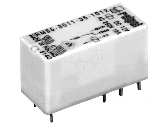 Releu Electromagnetic SPDT 12VDC 16A