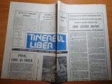 Tineretul liber 18 octombrie 1990-targul international bucuresti