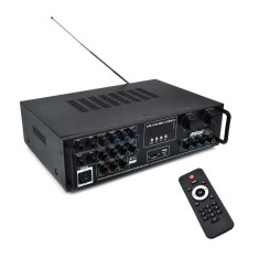 Amplificator sunet GF777, Bluetooth, telecomanda, 300W foto