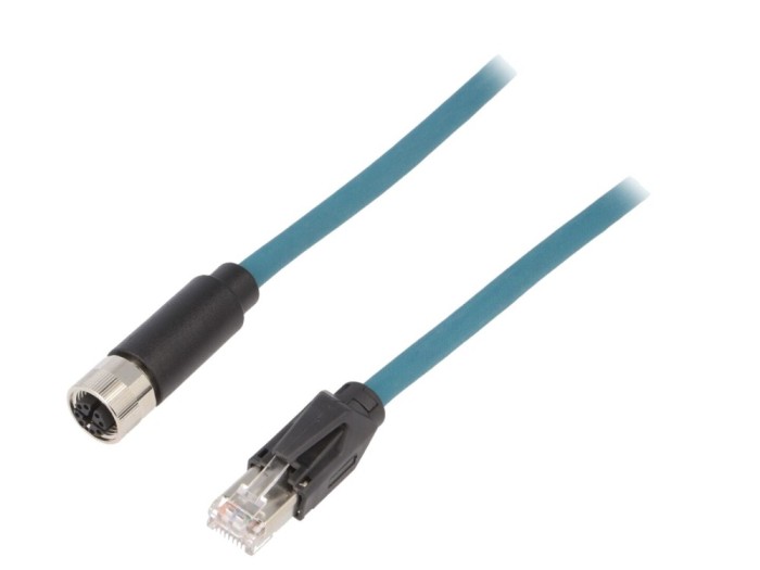 Cablu M12 mamă cod X, 3m