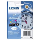 Epson original ink 13T27054012, 27, color, 3x3,6ml