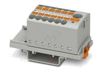 Conector de șine 24A, 690V, push-in foto