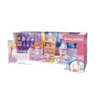 Set casă de păpuși Mama și Copilul, eMazing, cu efecte luminoase și sonore