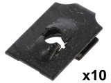 Clipsuri Auto ROMIX Lamele Montare 10 Bucati Piese Caroserie