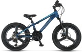 Bicicleta copii MTB Umit Accrue, 2D , albastru/indigo , roata 24", cadru alumini... Cod:62456120002