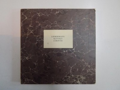 GRAFICA DE LIEBERMANN. SLEVOGT.CORINTH, 1979 foto