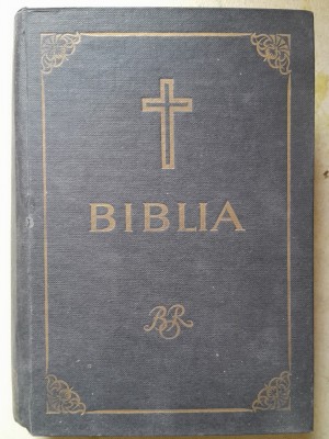 Biblia sau Sfanta Scriptura * Justinian 1975 foto