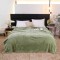 Patura cocolino gofrata 200x230cm Jojo Home,verde-F045