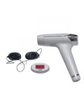 Epilator IPL, electric, impulsuri luminoase, 5 niveluri, accesorii incluse, alb