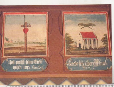 bnk cp Sighisoara - Biserica Manastirii - Picturi sec XIX - necirculata foto