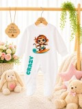 Salopeta cu botosei pentru bebelusi, Monkey (Marime Disponibila: 0-1 luni)