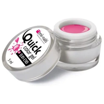 ENII Gel colorat LED/UV Quick Color - Pink, 5ml foto