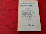 Pagini inedite- Dan Barbilian-Ion Barbu RF22/2