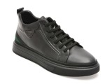 Ghete GRYXX negre, LN48, din piele naturala