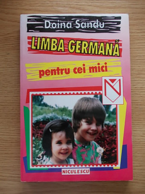 LIMBA GERMANA PT CEI MICI- DOINA SANDU-R5B foto