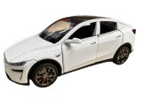 Macheta Tesla Y model 2026 sunet si lumini deschide usile si capotele