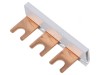 Bară colectoare 16mm&sup2; Poli: 1 Unom: 400V tip pieptene Nr.mod: 3