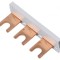 Bară colectoare 16mm&sup2; Poli: 1 Unom: 400V tip pieptene Nr.mod: 3
