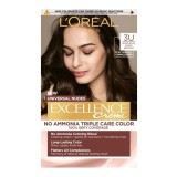 L&#039;Oreal Paris Excellence Universal Nudes Vopsea de păr 3U Universal Dark Brown