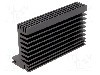 Radiator extrudat, aluminiu, 94mm x 55mm, neagra, FISCHER ELEKTRONIK - SK 610 94 SA