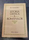 Istoria critica a romanilor B. P. Hasdeu