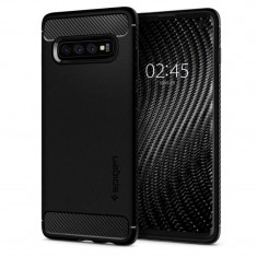 Carcasa Spigen Rugged Armor Samsung Galaxy S10 Matte Black foto