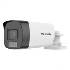 Camera de supraveghere Dual Light, 5MP, lentila 3.6mm, IR 40m, WL 40m, Microfon - Hikvision - DS-2CE17K0T-LFS-3.6mm SafetyGuard Surveillance